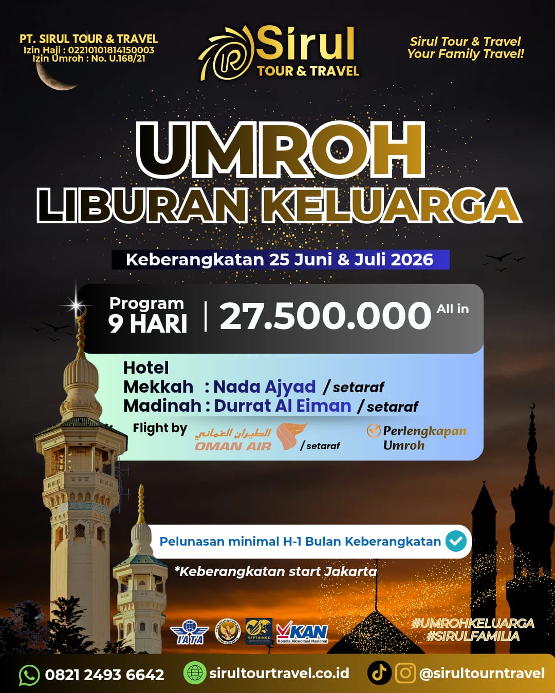 umroh liburan keluarga
