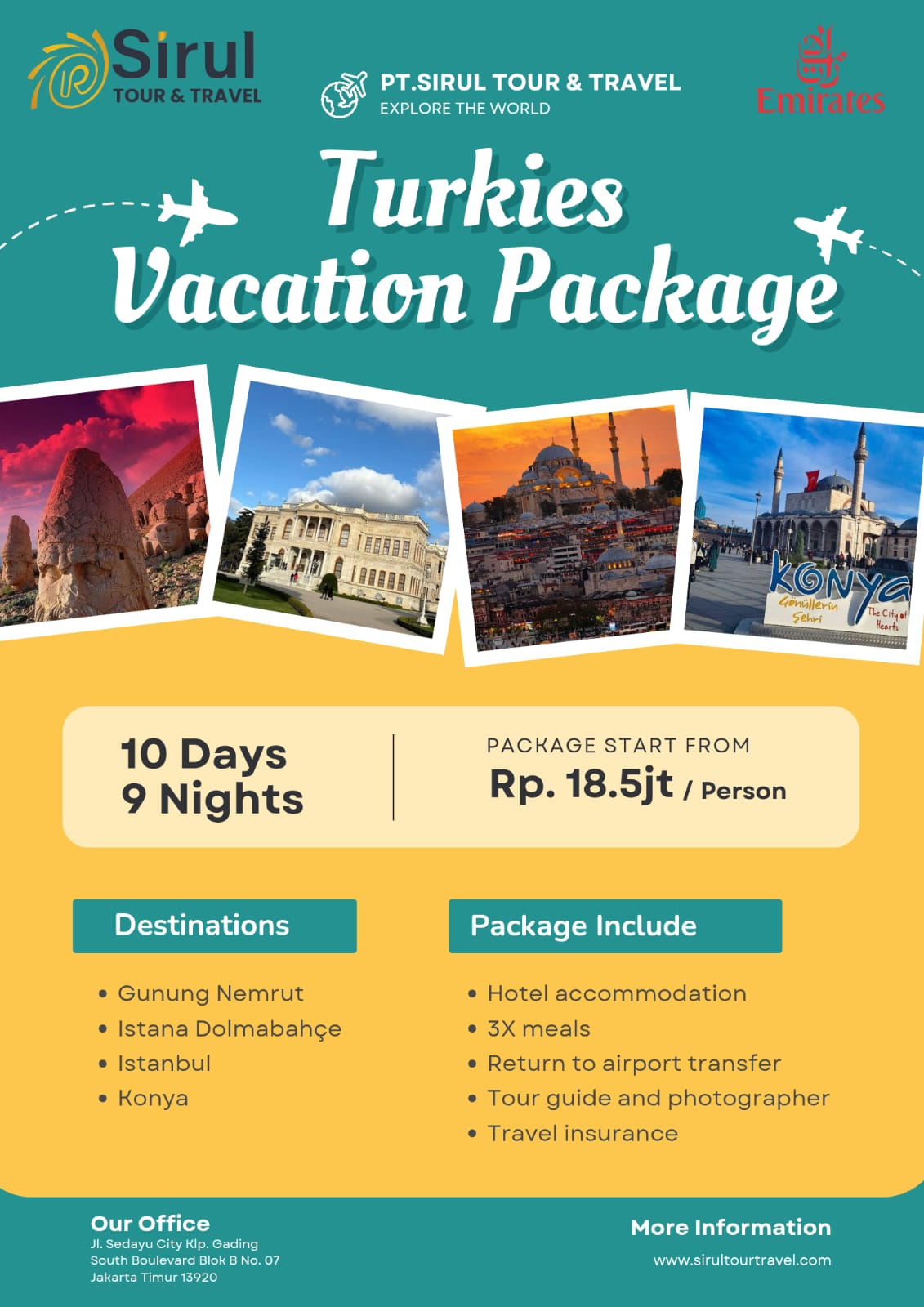 Turkies Vacation Package